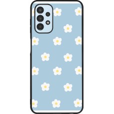 Samsung Galaxy A13 5G Case Hülle - Silikon schwarz Easter 2024 daisy flower