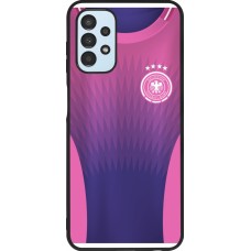 Samsung Galaxy A13 5G Case Hülle - Silikon schwarz Deutschland Away personalisierbares Fussballtrikot