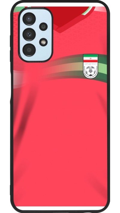 Samsung Galaxy A13 5G Case Hülle - Silikon schwarz Iran 2022 personalisierbares Fussballtrikot