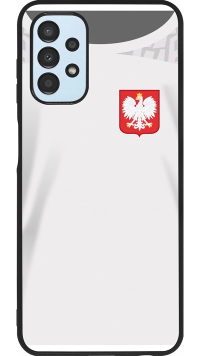 Samsung Galaxy A13 5G Case Hülle - Silikon schwarz Polen 2022 personalisierbares Fussballtrikot