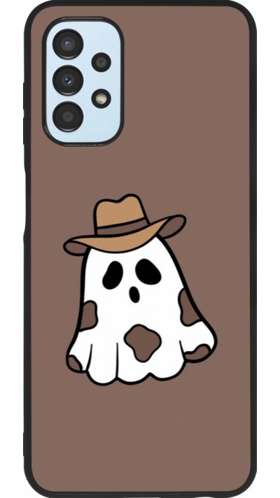 Samsung Galaxy A13 5G Case Hülle - Silikon schwarz Halloween 2024 cowboy ghost