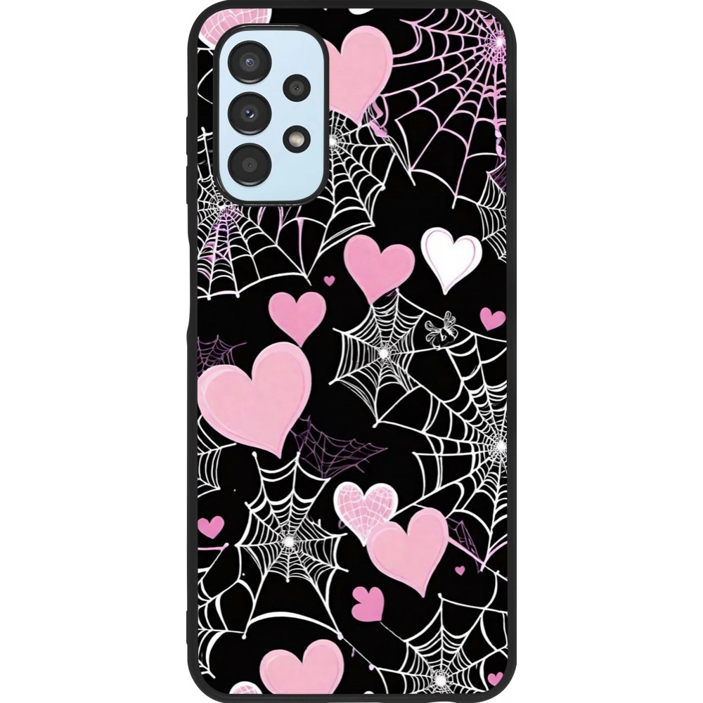 Samsung Galaxy A13 5G Case Hülle - Silikon schwarz Halloween 2024 girly