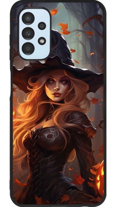 Samsung Galaxy A13 5G Case Hülle - Silikon schwarz Halloween 2024 sexy witch