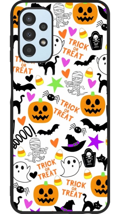 Samsung Galaxy A13 5G Case Hülle - Silikon schwarz Halloween 2024 trick or treat