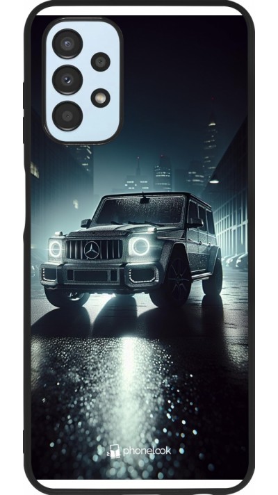 Samsung Galaxy A13 5G Case Hülle - Silikon schwarz Mercedes G AMG Nacht