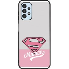 Samsung Galaxy A13 5G Case Hülle - Silikon schwarz Mom 2024 Super hero maman