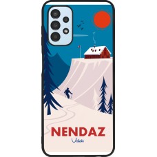 Samsung Galaxy A13 5G Case Hülle - Silikon schwarz Nendaz Cabane Ski