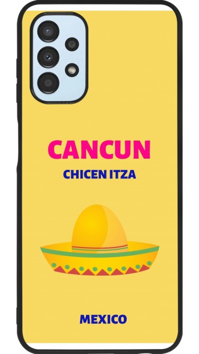 Samsung Galaxy A13 5G Case Hülle - Silikon schwarz Pop Summer Destination Cancun