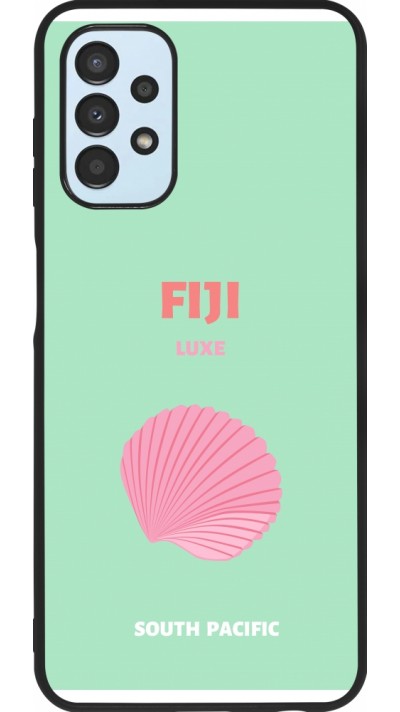 Samsung Galaxy A13 5G Case Hülle - Silikon schwarz Pop Summer Destination Fiji