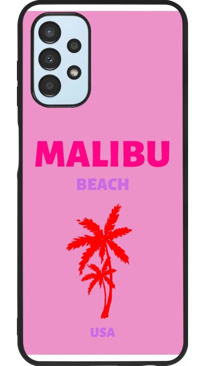 Samsung Galaxy A13 5G Case Hülle - Silikon schwarz Pop Summer Destination Malibu