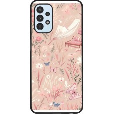 Samsung Galaxy A13 5G Case Hülle - Silikon schwarz Sommer Pastellmuster