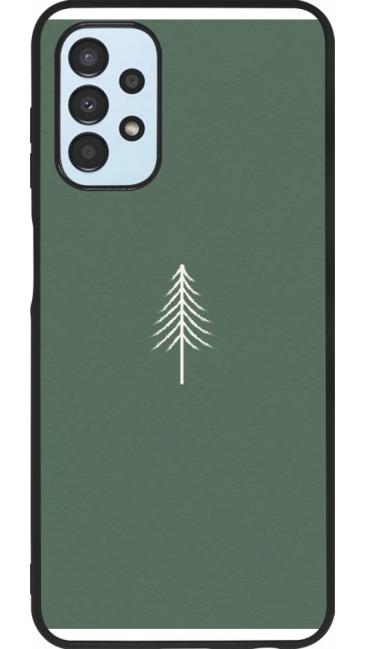 Samsung Galaxy A13 5G Case Hülle - Silikon schwarz Christmas 22 minimalist tree