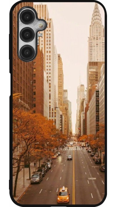 Samsung Galaxy A14 5G Case Hülle - Silikon schwarz Autumn 2024 New York city