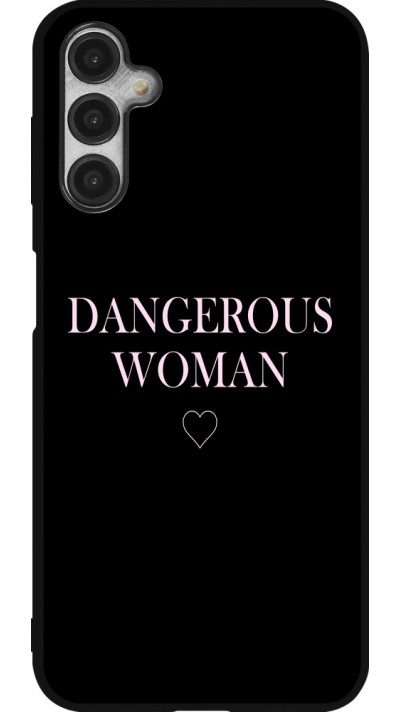 Samsung Galaxy A14 5G Case Hülle - Silikon schwarz Dangerous woman