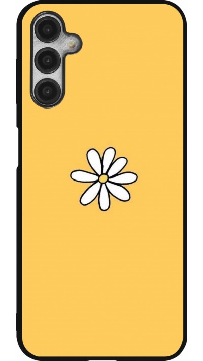 Samsung Galaxy A14 5G Case Hülle - Silikon schwarz Easter 2023 daisy