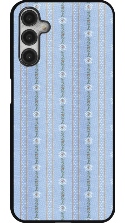 Samsung Galaxy A14 5G Case Hülle - Silikon schwarz Edelweiss