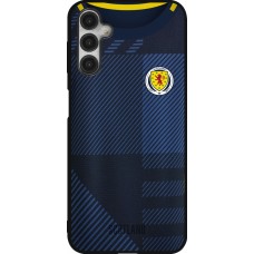 Samsung Galaxy A14 5G Case Hülle - Silikon schwarz Schottland personalisierbares Fussballtrikot