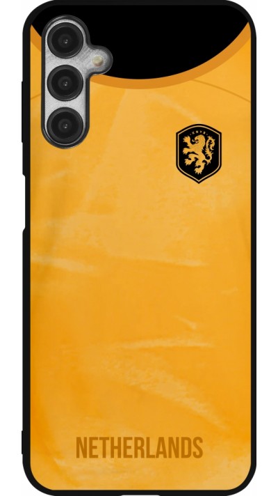 Samsung Galaxy A14 5G Case Hülle - Silikon schwarz Holland 2022 personalisierbares Fußballtrikot