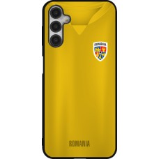 Samsung Galaxy A14 5G Case Hülle - Silikon schwarz Fussballtrikot Rumänien