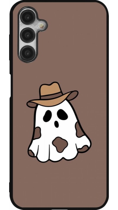 Samsung Galaxy A14 5G Case Hülle - Silikon schwarz Halloween 2024 cowboy ghost