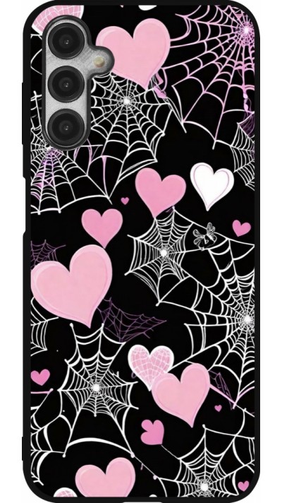 Samsung Galaxy A14 5G Case Hülle - Silikon schwarz Halloween 2024 girly