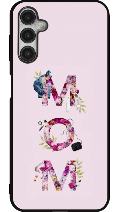 Samsung Galaxy A14 5G Case Hülle - Silikon schwarz Mom 2024 girly mom