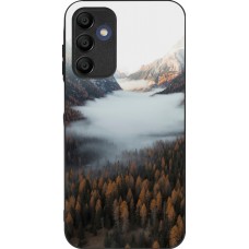 Samsung Galaxy A15 Case Hülle - Silikon schwarz Autumn 22 forest lanscape