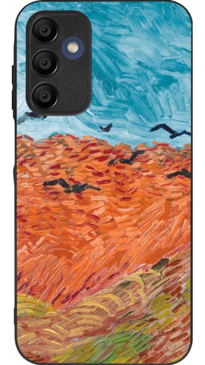 Samsung Galaxy A15 Case Hülle - Silikon schwarz Autumn 22 Van Gogh style