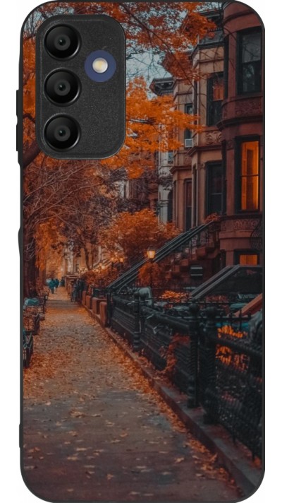 Samsung Galaxy A15 Case Hülle - Silikon schwarz Autumn 2024 city