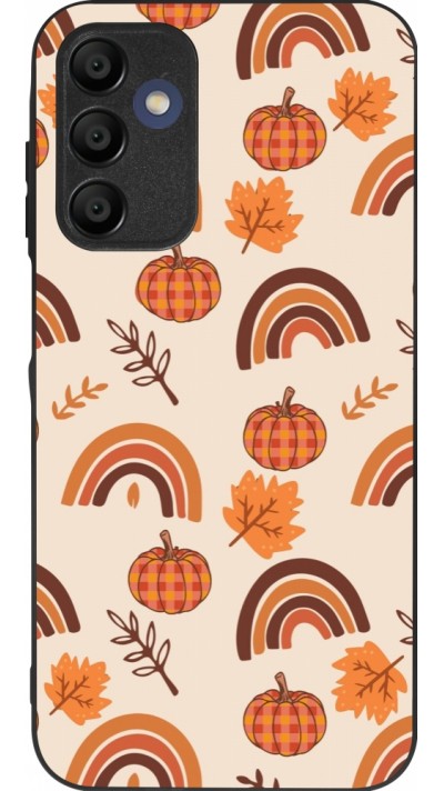 Samsung Galaxy A15 Case Hülle - Silikon schwarz Autumn 2024 rainbow