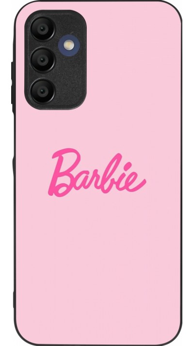 Samsung Galaxy A15 Case Hülle - Silikon schwarz Barbie Text