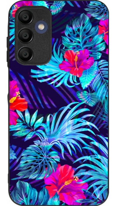 Samsung Galaxy A15 Case Hülle - Silikon schwarz Blue Forest