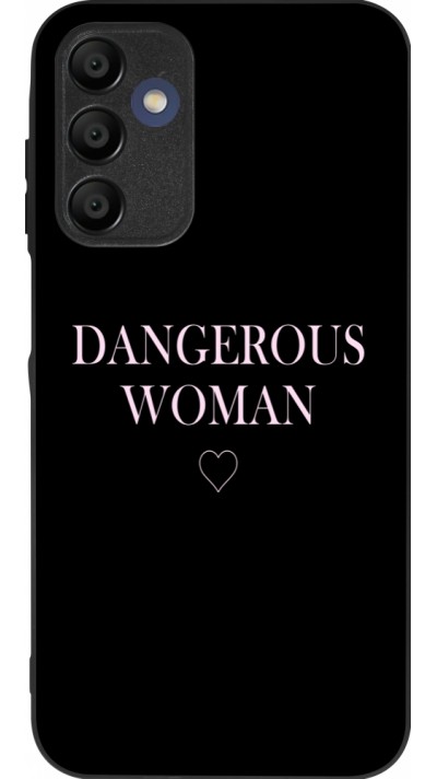 Samsung Galaxy A15 Case Hülle - Silikon schwarz Dangerous woman