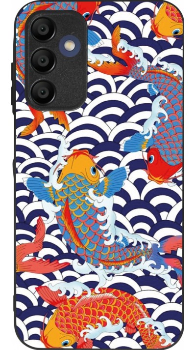 Samsung Galaxy A15 Case Hülle - Silikon schwarz Easter 2023 japanese fish