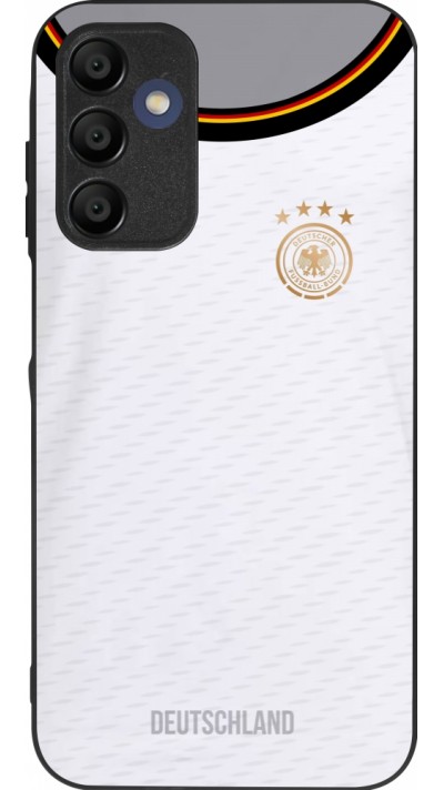 Samsung Galaxy A15 Case Hülle - Silikon schwarz Deutschland 2022 personalisierbares Fußballtrikot