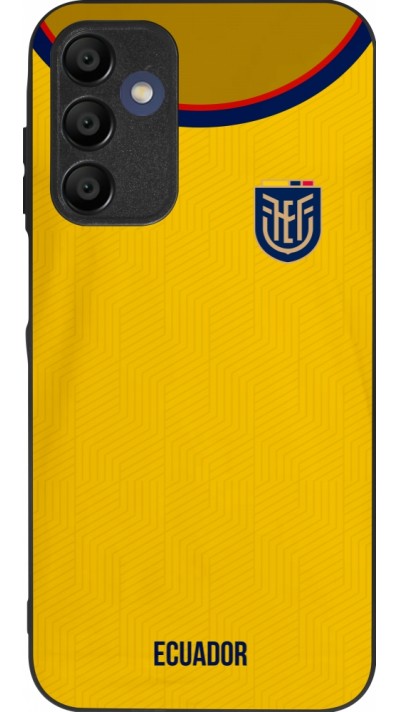 Samsung Galaxy A15 Case Hülle - Silikon schwarz Ecuador 2022 Fußballtrikot