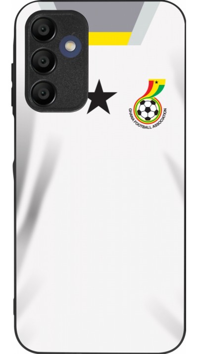 Samsung Galaxy A15 Case Hülle - Silikon schwarz Ghana 2022 personalisierbares Fussballtrikot