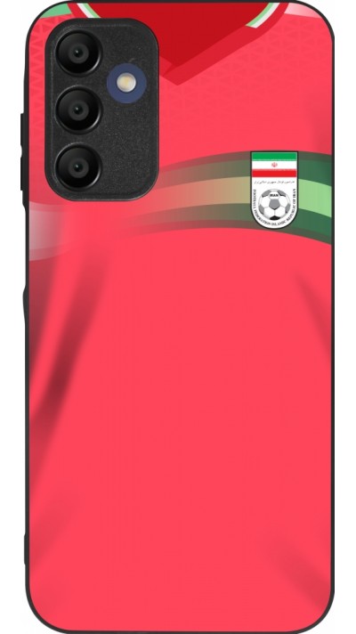 Samsung Galaxy A15 Case Hülle - Silikon schwarz Iran 2022 personalisierbares Fussballtrikot