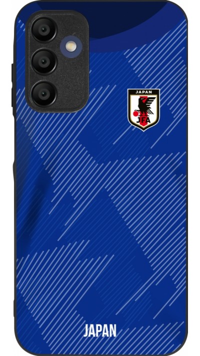 Samsung Galaxy A15 Case Hülle - Silikon schwarz Japan 2022 personalisierbares Fussballtrikot