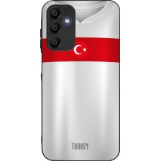 Samsung Galaxy A15 Case Hülle - Silikon schwarz Türkei personalisierbares Fussballtrikot