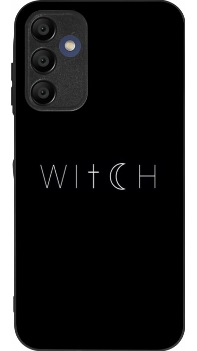 Samsung Galaxy A15 Case Hülle - Silikon schwarz Halloween 22 witch word