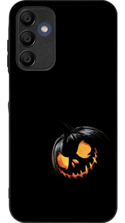 Samsung Galaxy A15 Case Hülle - Silikon schwarz Halloween 2023 discreet pumpkin