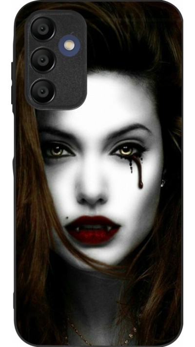 Samsung Galaxy A15 Case Hülle - Silikon schwarz Halloween 2023 gothic vampire