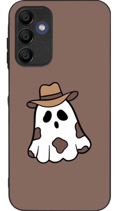 Samsung Galaxy A15 Case Hülle - Silikon schwarz Halloween 2024 cowboy ghost