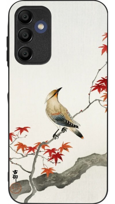 Samsung Galaxy A15 Case Hülle - Silikon schwarz Japanese Bird