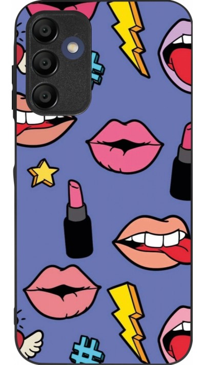 Samsung Galaxy A15 Case Hülle - Silikon schwarz Lips and lipgloss