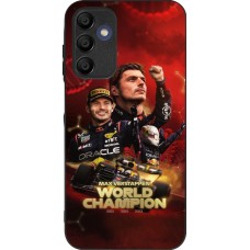 Samsung Galaxy A15 Case Hülle - Silikon schwarz Max Verstappen Champion 2023