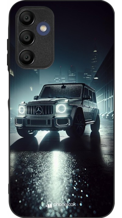 Samsung Galaxy A15 Case Hülle - Silikon schwarz Mercedes G AMG Nacht