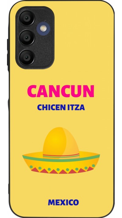 Samsung Galaxy A15 Case Hülle - Silikon schwarz Pop Summer Destination Cancun