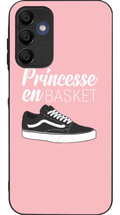 Samsung Galaxy A15 Case Hülle - Silikon schwarz princesse en basket